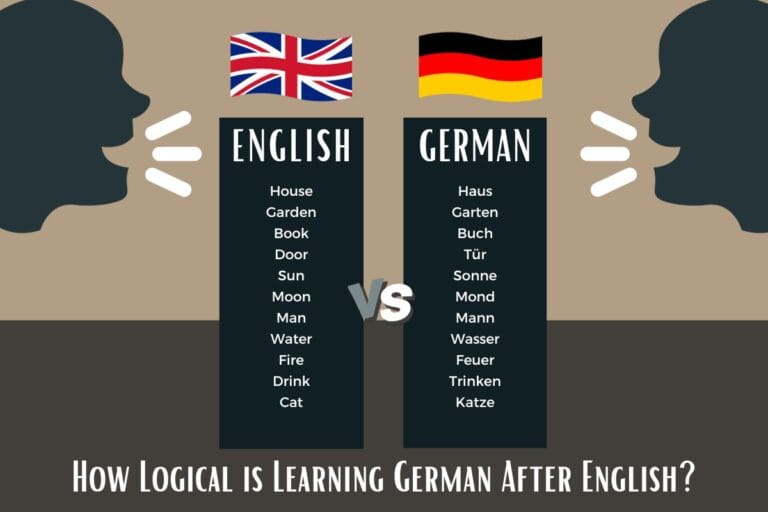 How logical is it to learn German after English?
