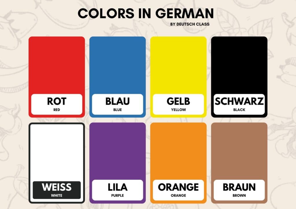 Learn German online to discover the vibrant colors of Germany.