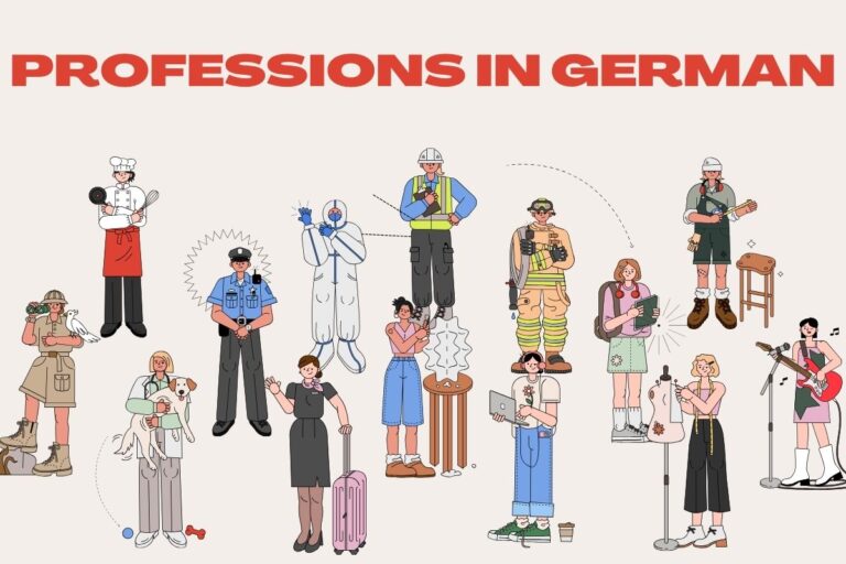 Professions in German